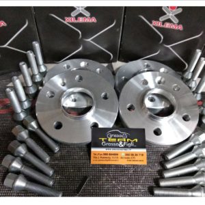 Kit 4 Distanziali Ruota kit vettura completo di bulloni per AUDI 4 e 5 fori