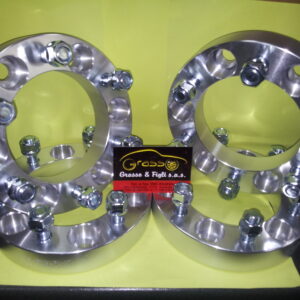 kit 4 Distanziali Ruota kit vettura completa di bulloni e dadi per il montaggio su Nissan Patrol Y60 Y61 GR GR2 1975 -> 1995 DF1