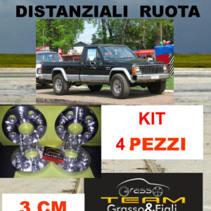 kit 4 Distanziali Ruota For Jeep Comanche 1985 -> 1992 30 mm spessore Wheel Spacers interasse 5x114,3  DF8