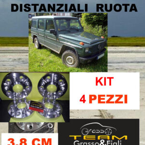 kit 4 Distanziali Ruota For Mercedes Classe G W460 1979 > 1991 5x130 spessore 3,8 cm 38 mm DF18M