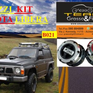 Kit Mozzi Ruota Libera For Nissan Patrol GR Y60 Benzina e Diesel King off Pezzi 2 B021