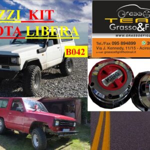 Kit Mozzi Ruota Libera For Nissan Patrol TR 2.8 3.3 Safari King off  Pezzi 2( 28 33 ) B042