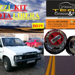 Kit Mozzi Ruota Libera For Nissan Terrano 1 I a serie King off Pezzi 2 B019