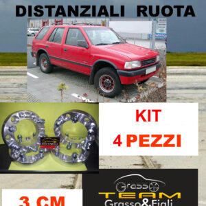 kit 4 Distanziali Ruota For Opel Frontera A 1991>2004 spessore 30 mm Wheel Spacers DF3