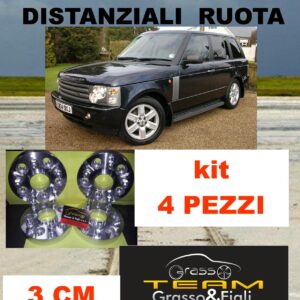 kit 4 Distanziali Ruota For Range Rover LM 2002 -> 2005 30 mm spessore Wheel Spacers DF21