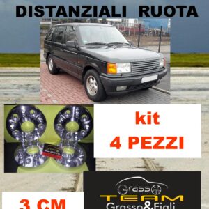 KIT 4 Distanziali Ruota For Range Rover P38 1994 -> 2002 30 mm spessore Wheel Spacers 3 cm DF11