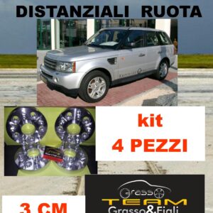 kit 4 Distanziali Ruota For Range Rover Sport S LS HSE Charged Vogue 30 mm spessore DF21