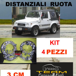 KIT 4 Distanziali Ruota For SUZUKI SAMURAI SJ413 5x139,7 30 mm Wheel Spacers DF4