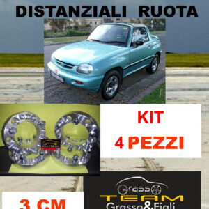 kit 4 Distanziali Ruota For Suzuki X-90 1995 > 1997 30 mm 3 cm spessore Wheel Spacers X90 DF4