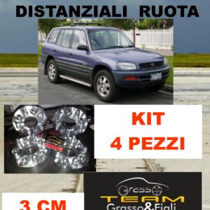 KIT 4 Distanziali Ruota for Toyota RAV 4 1994 -> 2000 05 5x114,3 30 mm spessore Wheel Spacers DF5