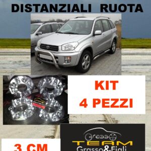 KIT 4 Distanziali Ruota for Toyota RAV 4 2000 -> 2006 5x114,3 30mm Wheel Spacers   DF5