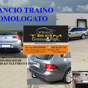 Acconto per acquisto gancio traino €50