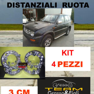 kit 4 Distanziali Ruota For Ford Maverick UDS UNS R20 2003 -> 30 mm spessore Wheel Spacers DF3