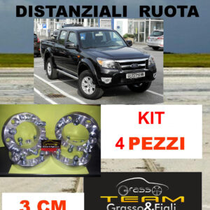 kit 4 Distanziali Ruota For FORD RANGER 2009 -> 2011 30 mm 3 cm spessore Wheel Spacers DF3