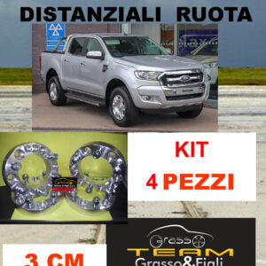 kit 4 Distanziali Ruota For FORD RANGER 2015 > 30 mm 3 cm Wheel Spacers DF3