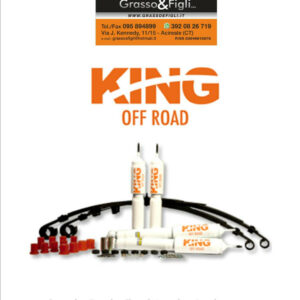 Kit rialzo off road 4x4 Nissan King Cab D21 1986 al 1997 + 5 cm