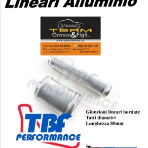 Giunzioni Lineari in Alluminio con ribava Alta Pressione TBF PERFORMANCE UNIVERSALI