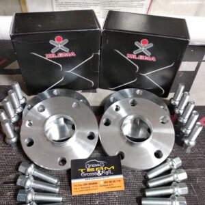 Kit 4 Distanziali Ruota kit vettura completo di Bulloni SFERICI per Skoda 4 e 5 fori