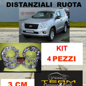 kit 4 Distanziali Ruota For Toyota Land Cruiser J15 TM 2009 -> 30 mm spessore Wheel Spacers DF3