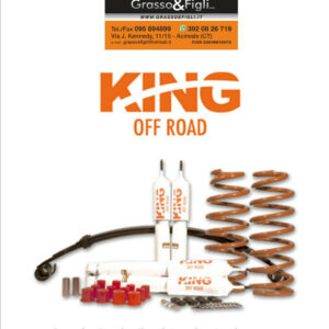 Kit rialzo KING off road 4x4 Mitsubishi L 200 06 dal 2006 -> 2015 KB4T L200 + 5 cm