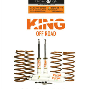 Kit rialzo KING off road 4x4 Land Rover Discovery TD5 dal 1998 al 2004 + 5 cm