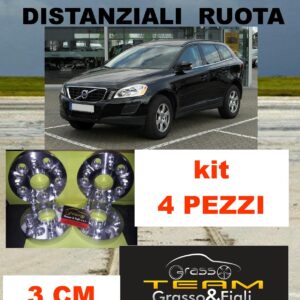 Kit 4 Distanziali Ruota For Volvo XC60 2008 -> MOD. D XC 60 3 cm 30 mm spessore DF37 Wheel Spacer