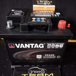 Batteria Auto 55 ah 420A - Misure 207x175x190 - Vantag Long Life Technology