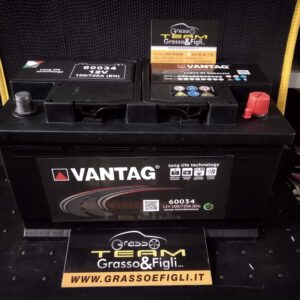 Batteria Auto 100 ah 720A - Misure 313x175x190 - Vantag Long Life Technology
