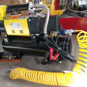Compressore Monocilindrico Heavy Duty 12v con Serbatoio