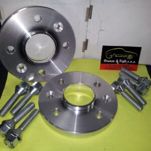 Coppia Distanziali Ruota + Bulloni CONICO For Citroen C1 2005 > 2014 4x100 16mm XA38 XB72