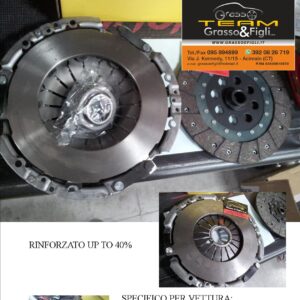 Kit Frizione Sportiva Rinforzata Fiat Marea 1.9 JTD  disco organico + spingidisco K130R