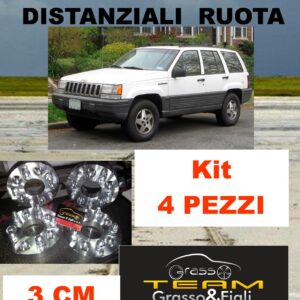 kit 4 Distanziali Ruota For Jeep Grand Cherokee Z ZJ ZG Z8 1994 >1998 30mm DF8