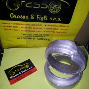 Kit Spessori Molla coppia 2 pezzi Molle Rialzo  FIAT STILO Berlina 3 E 5 PORTE  e Sw Weekend  Dal 2001  > 2010   Anteriore applicazione superiore   - 25mm 2,5cm  FD19