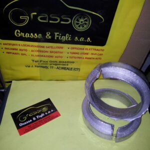 Kit Spessori Molla coppia 2 pezzi Molle Rialzo  ALFA ROMEO 156 + SW    Dal 1997 > 2006  Anteriori alloggio superiore 20mm 2cm  OP15M
