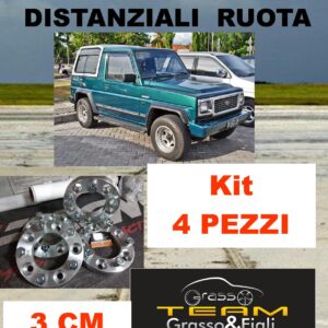 kit 4 Distanziali Ruota For DAIHATSU FEROZA - SPORTRAK 5x139.7 30 mm 3 cm spessore DF7