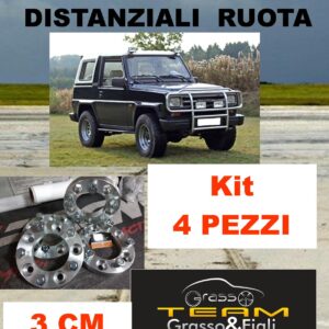 kit 4 Distanziali Ruota For DAIHATSU ROCKY - FOURTRAK 5x139.7 30 mm 3 cm spessore DF7