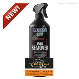 New Maniac Line By Ma*Fra - Iron Remover - Rimuove tutte le Contaminazioni Ferrose da Cerchi Carrozzeria e Vetri  Mafra MF75