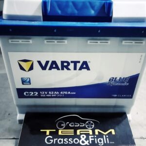 Batteria Auto Varta 12V 52Ah 470A   -   C22 Blue Dynamic