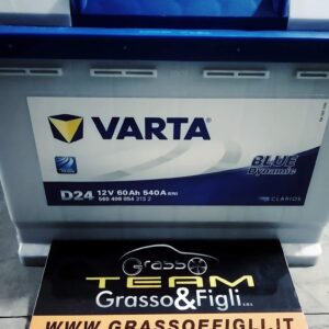 Batteria Auto Varta 12V 60Ah 540A   -   D24 Blue Dynamic