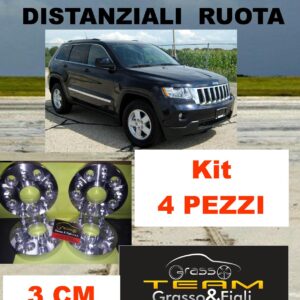 KIT 4 Distanziali Ruota For Jeep Grand Cherokee WK2 2011> spessore 30 mm Wheel Spacers DF35