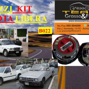 Kit Mozzi Ruota Libera For ISUZU CAMPO 17 CAVE / 6 FORI King off ROAD Pezzi 2 B022