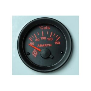 Strumento Road Italia Serie Abarth Delta / Racing Manometro indicatore Temperatura Olio 50-150 Diametro 52mm NINH12V150