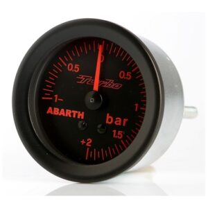 Strumento Road Italia Serie Abarth Delta / Racing Manometro indicatore Pressione Turbo -1 +2 Diametro 52mm BINE103120