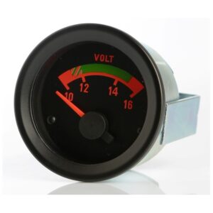 Strumento Road Italia Serie Abarth Delta 16v/ Racing Manometro indicatore Voltometro Voltmetro  Diametro 52mm  NINE12V001/16v