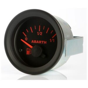 Strumento Road Italia Serie Abarth Delta / Racing Manometro indicatore Livello Carburante Benzina Diametro 52mm NINE12V180