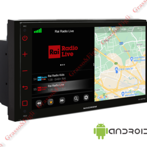 Autoradio 2 din Monitor da 6,8 pollici con Sistema Operativo Android 10 Auto e Navigazione Online - M-AN7000