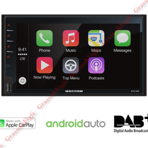 Autoradio 2 din Monitor da 6,8 pollici con Apple CarPlay & Android Auto e Navigazione Online - M-DL7000D