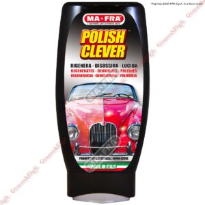 Ma*Fra - Polish Clever - polish Carrozzeria Rigenera Disossida e Lucida Ogni Tipo di Carrozzeria- formato da 250gr - Mafra