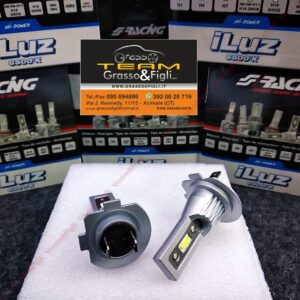 Kit LED Lampada H7 - Conversion iLuz - 2 pezzi - 2000lm Lumen -  6500°K Super Bianco -  10-30V 10W Simoni Racing  - Z7