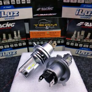 Kit LED Lampada H4 - Conversion iLuz - 2 pezzi - 2000lm Lumen -  6500°K Super Bianco -  10-30V 10W Simoni Racing  - Z4